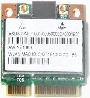 JAENFONG Atheros AR5B125 802.11BGN AW-NE186H Half Mini PCI-E Wireless WiFi Card