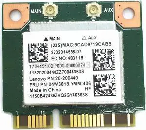 JAENFONG Realtek RTL8723BE Mini PCI-E Wifi Bluetooth 4.0 wireless card for E440 E540 S440 S540 FRU:04W3818