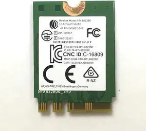 JAENFONG Realtek RTL8822BE 802.11AC 2.4G/5GHz WiFi Bluetooth 4.1 NGFF Wireless Adapter M.2 WIFI CARD