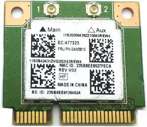 JAENFONG For Realtek RTL8723BE 802.11bgn + BT4.0 Wireless Card For Lenovo Thinkpad E540 S440 S540 FRU 04W3813
