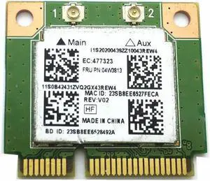 JAENFONG 300M WIFI Card 04w3813 Bluetooth 4.0 RTL8723BE for ThinkPad E440 E540 S440 S540