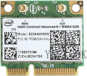 JAENFONG WiFi Card 6250 622ANXHMW 300Mbps Dual Band 2.4G 5G 802.11a /b/g/n Mini PCI-E Wireless Wifi Card For T400/T420/T500/E220S/E530/S220