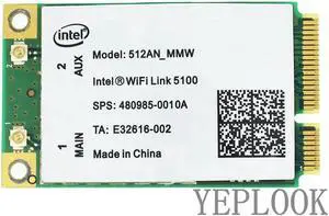 JAENFONG 5100 512AN MMW 300Mbps Wireless PCI-E Wifi Dual band 2.4G/5Ghz 802.11N for Laptops General Edition WIFI CARD WLAN Card