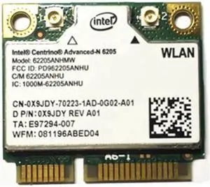 JAENFONG For Intel 6205 6205HMW half MINI PCI-E Dual Band 2.4GHz/5GHz Wlan WIFI Wireless Card 300M