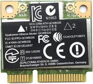 JAENFONG For 655 CQ58 ENVY M4 M6 DV7 QCWB335 WIFI Wireless 150M + Bluetooth BT 4.0 Card