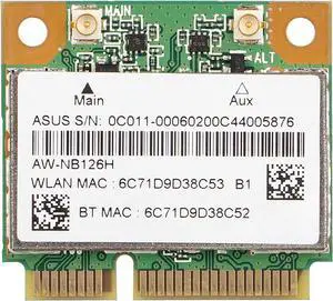 JAENFONG AR5B225 WiFi 300Mbps Bluetooth 4.0 Half Mini PCI-e Card 802.11abgn For Laptop