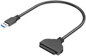 JAENFONG SATA to USBSata to USB AdapterSATA to USB Cable for 2.5 inch HDD and SSD 5Gbps Superspeed Compatible with USB 2.0 1.1 Older SATA Connector