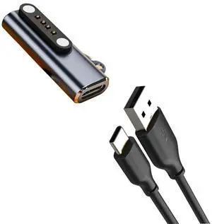 Replacement Charging Cable for 7.62mm 4-Pin Devices Smart Watch Charger Cable Universal 4 Pin 7.62mm Magnetic Suction USB Charging Adapter for Smart Watch