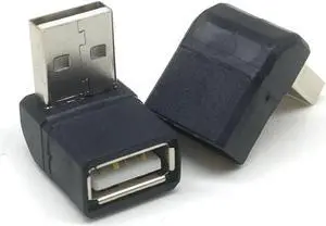 JAENFONG USB 2.0 Adapter 90 Degree Male to Female Combo Vertical Up and Down Angle Coupler Connector JAENFONG USB 2.0 Adapter 90 Degree Male to Female Combo Vertical Up and Down Angle Coupler Connector