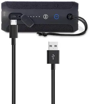 5Ft(60in) Micro USB Charger Cable for JBL Flip 4 Flip 3 Flip 2 JBL Charge 2+ Charge 3 JBL Pulse 2 Pulse 3 JBL Clip Clip Plus JBL Xtreme JBL Go 2 Bluetooth Speaker Power Adapter Charging Cord