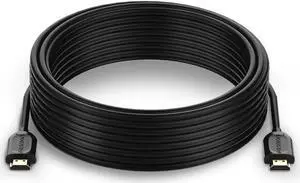 JAENFONG 4K HDMI Cable 25FT/7.5M HDMI 2.0 Cable 4K@60Hz/2160p Support 18Gbps HDCP 3D ARC Dolby TrueHD 30AWG Compatible with UHD TV PC Monitor Console PS4 PS5 Xbox 360/One/X/S Nintendo Switch