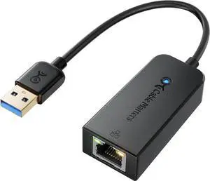 JAENFONG Plug & Play USB to Ethernet Adapter with PXE MAC Address Clone Support (USB 3.0 to Gigabit Ethernet Ethernet to USB Ethernet Adapter for Laptop) Supporting 10/100/1000Mbps