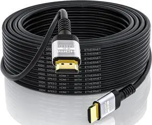 JAENFONG 4K HDMI Cable 50Ft | High Speed HDMI 2.0 Cable 4K@60Hz 2K 1080P 3D ARC Ethernet HDMI Cord | for UHD TV Monitor Laptop Xbox PS4/PS5 ect (15m) JAENFONG 4K HDMI Cable 50Ft | High Speed HDMI 2.0 Cable 4K@60Hz 2K 1080P 3D ARC Ethernet HDMI Cord | for UHD TV Monitor Laptop Xbox PS4/PS5 ect (15m)