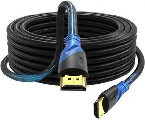 JAENFONG 4K HDMI 35 FT Cable (HDMI 2.0 18Gbps) Ultra High Speed Gold Plated Connectors Ethernet HDMI Cord 4K@60HZ 2K 1080P 3D ARC Compatible with UHD TV Monitor Laptop Xbox PS4/PS5 ect(10.5m)