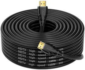 JAENFONG 4K HDMI Cable 40ft High Speed Hdmi 2.0 Cables &4K@60Hz 2K 1080P Ultra High Speed Gold Plated Connectors hdmi Cord Compatible with PlayStation Arc PS3 PS4 PC HDTV