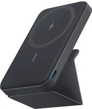 622 Magnetic Battery (MagGo) 5 000mAh Foldable Magnetic Wireless Portable Charger with Stand and USB-C Port (On The Side) Magsafe-Compatible for iPhone 16/15/14/13 Series