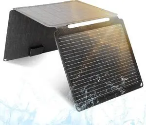 JAENFONG 35w Solar Charger Fast Charging Cell Phone Battery Charger Portable Generator for Camping Waterproof Dustproof Battery Pack Charger Portable