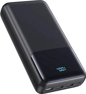 JAENFONG Portable Charger Power Bank 50000mAh USB-C PD 30W and QC 4.0 Fast Charging External Battery Pack with 4 Outputs & 2 Inputs Digital Display Phone Charger for iPhone 15/14/13/12/11 Android