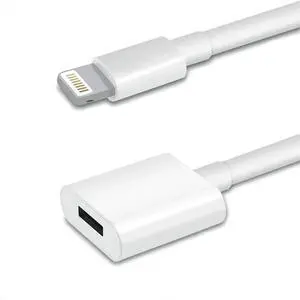 JAENFONG Lightning Extension Cable for iPhone iPad 6FT [MFi Certified] iPhone Charger Extension Cable Male to Female Connector Lightning Cable Extender Support Charge+Audio+Video+Data Transfer