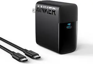 Mac Book Pro Charger 100W USB C Charger Compact and Foldable Fast Charger for MacBook Air Galaxy iPad Pro and All USB C Devices 5 feet USB C to USB C Cable Included