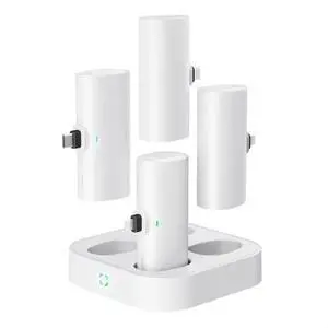 Family Small Portable Charger 4000mAh 4 Packs Charging Station Set Shared Power Bank Kit Compatible with iPhone 14 Series(2 Pack) and USB-C iPhone 15 Series(2 Pack) Battery Pack for Travel Party