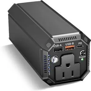 JAENFONG Power Bank with AC 100W Portable Laptop Charger 98Wh/27000mAh External Battery for Laptop PD 65W Type-C Compatible for Outdoor RV Camping Travel Emergency Backup Home