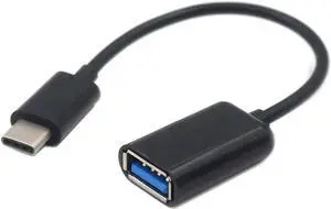 JAENFONG USB-C Adapter to USB-A Female Cable OTG Plug for Mobile Phone Mac Lap