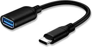 JAENFONG USB C to USB 3.0 Adapter USB C Android Adapter Male to USB A Female OTG On The Go Cable for Galaxy S25 Edge Ultra S24 S23 S22 S21 S20 A36 Google Pixel 9 8 7 Pro Moto G 5G 2025