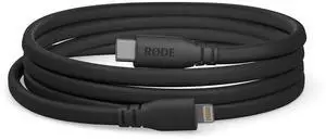 JAENFONG R?DE SC19 USB-C to Lightning Cable (1.5m Black)