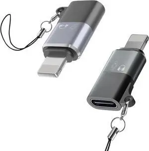 JAENFONG USB C to Lig-htn-ing Adapter iO-S OTG Adapter (2Pack)Suitable for Connecting Wireless Microphones USB Flash Memory Card Readers mice Keyboards and Other Devices to Mobile Phones and Tablets