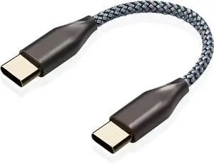 JAENFONG DAC/OTG Cable - High-End DAC/Amplifier Adapter for Type C Headphones Compatible with FiiO K3 Khadas Tone 2 Pro to USB C Mobile