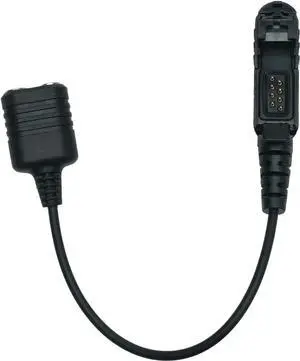 JAENFONG Xpr 3500e Audio Adapter Cable to 2 Pin K Plug Converter for Motorola Radios XPR3500 XPR3000 XPR3300 XPR3300e XPR3500e Walkie Talkie
