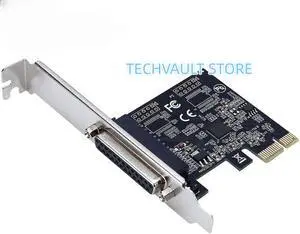 JAENFONG 1X PCI Express PCI-E to Parallel port DB25 LPT Printer Card Adapter ASIX chip AX99100 TXB072