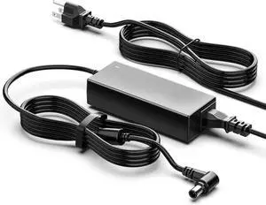 19.5V Power Cord Compatible with Sony Bravia TV Bravia TV 24 32 40 42 48 KDL-40W600B KDL-48W600B KDL-48650D KDL-48R510C KDL-55W650D KDL-42W650A KDL-32W700B Power Supply Replacement