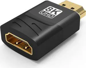 JAENFONG HDMI 2.1 Adapter Male to Female Converter Extender 8K 60Hz HD HDMI-Compatible Extension for HDTV Loptop TV Box HDMI Extender