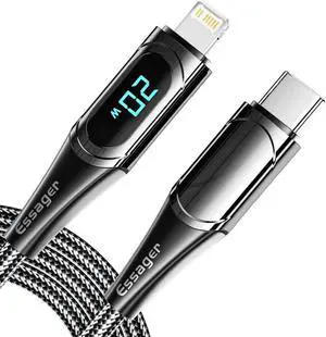 JAENFONGUSB C to Lightning Cable [1 Pack 6.6FT], [Apple MFi Certified] iPhone 14 13 Charger Cable Compatible with iPhone 14/13 Pro/13 Pro Max/12 Pro/11 Pro Max/X/XS/XR/8, iPad 9th 2021, AirPods Pro