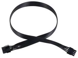 PCIe 8-pin male to CPU 8-pin (4+4) male EPS-12V motherboard power adapter cable for modular power supplies, 60 cm PCIe 8-pin male to CPU 8-pin (4+4) male EPS-12V motherboard power adapter cable for modular power supplies, 60 cm