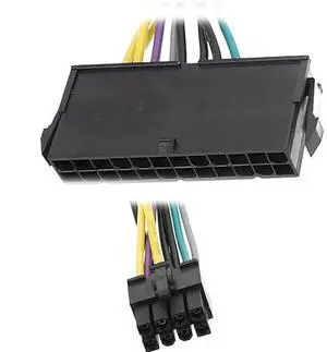 24-pin to 8-pin ATX PSU power adapter cable for 8P motherboards H61/H81/Q77/Q87/B75/A75/Q75/Q65 24-pin to 8-pin ATX PSU power adapter cable for 8P motherboards H61/H81/Q77/Q87/B75/A75/Q75/Q65