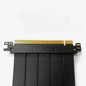 PCI-E 4.0 16X graphics card extension cable adapter board expansion port 90 degree 15CM connection cable PCI-E 4.0 16X graphics card extension cable adapter board expansion port 90 degree 15CM connection cable