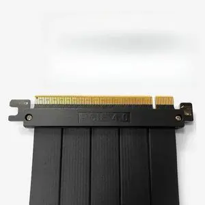 PCI-E 4.0 16X graphics card extension cable adapter board expansion port 180 degree 10CM connection cable PCI-E 4.0 16X graphics card extension cable adapter board expansion port 180 degree 10CM connection cable
