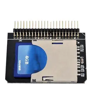 2.5 inch SD card to adapter memory card converter to laptop hard drive 44 pin male hard drive adapter card