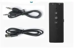 3 in 1 Bluetooth Adapter Audio Wireless Transmitter Receiver with 3.5mm Cable for Headphones Stereo Speakers Radio Car