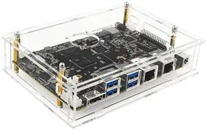 B-F3 acrylic case transparent protective case with cooling fan for B-F3 development board