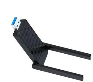 1800 Wireless Network Card WiFi6 USB Adapter Dual Band 2.4G/5 Wi-Fi Dongle 2 Antenna Wireless Receiver for PC 1800 Wireless Network Card WiFi6 USB Adapter Dual Band 2.4G/5 Wi-Fi Dongle 2 Antenna Wireless Receiver for PC