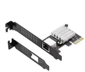 Gaming PCIE Card 2500 Gigabit Network Card 10/100/1000 RJ45 Wired Computer PCIe 2.5G Network Adapter Gaming PCIE Card 2500 Gigabit Network Card 10/100/1000 RJ45 Wired Computer PCIe 2.5G Network Adapter