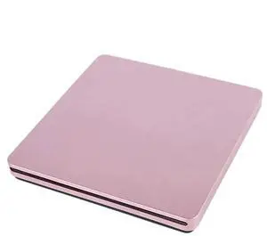 DVD Optical Drive USB 2.0 Portable CD DVD +/-RW Drive DVD Burner for Laptop 7/8/10 Pink