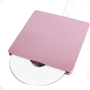 External DVD Drive USB 2.0 Portable CD DVD +/-RW Drive DVD Burner for Laptop 7/8/10 Silver