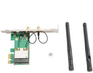 PCI-E WiFi Adapter 300M BCM94325 WiFi Card for MOS 2.4G Single Band 802.11 W Plug and Play 24BB