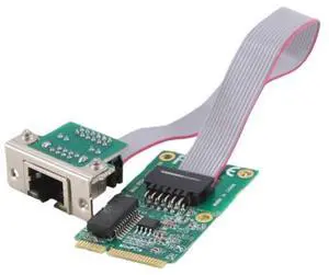 Mini PCI-E network card curved pin Gigabit single port server network card I210AT chip GBE Ethernet RJ45 network card Mini PCI-E network card curved pin Gigabit single port server network card I210AT chip GBE Ethernet RJ45 network card