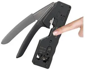 Network cable crimping pliers RJ45 crimping tool wire stripping pliers suitable for RJ45 7 6 5 RJ11 RJ12 connector crimping pliers